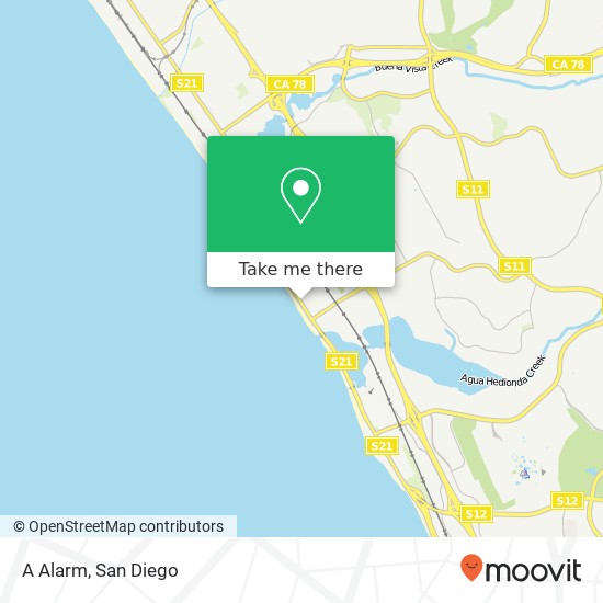 A Alarm map