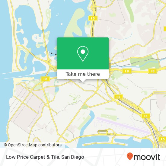 Low Price Carpet & Tile map