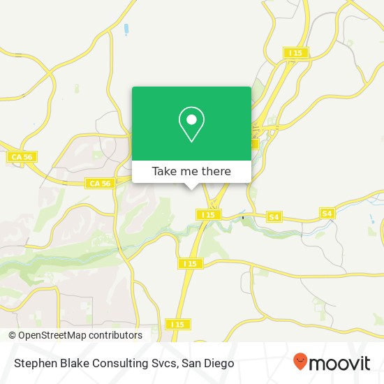 Stephen Blake Consulting Svcs map