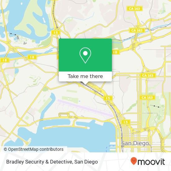 Mapa de Bradley Security & Detective