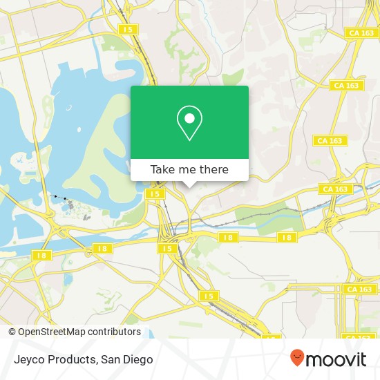 Jeyco Products map