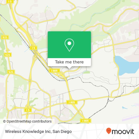 Mapa de Wireless Knowledge Inc