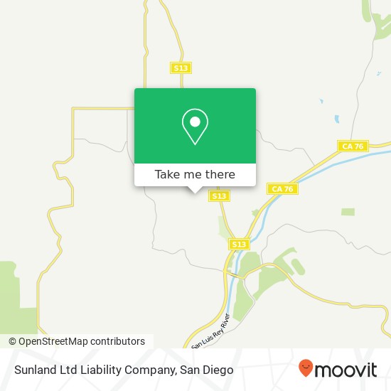 Mapa de Sunland Ltd Liability Company