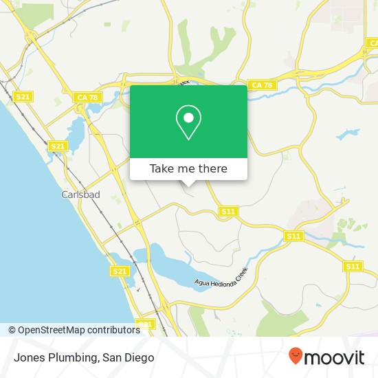 Mapa de Jones Plumbing