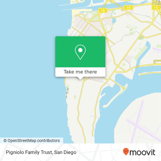 Pigniolo Family Trust map