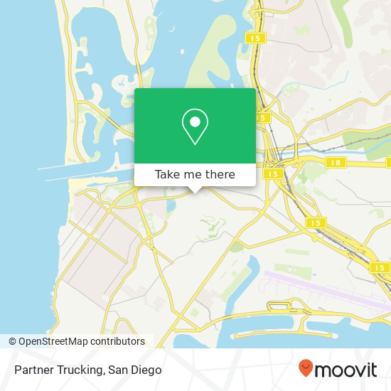 Partner Trucking map