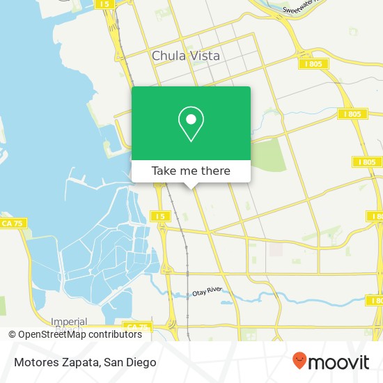 Motores Zapata map