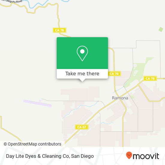 Day Lite Dyes & Cleaning Co map