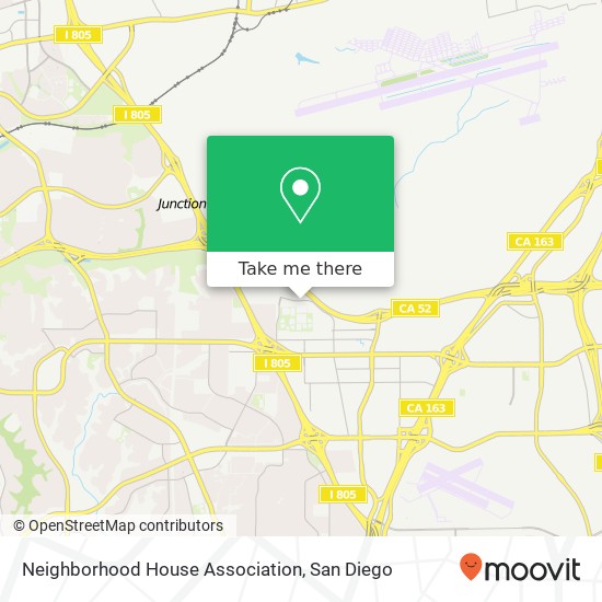 Mapa de Neighborhood House Association