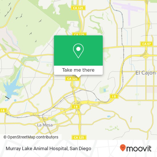 Mapa de Murray Lake Animal Hospital