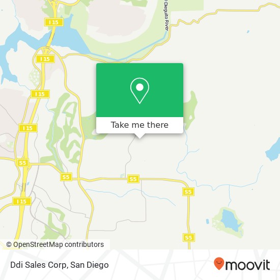 Ddi Sales Corp map