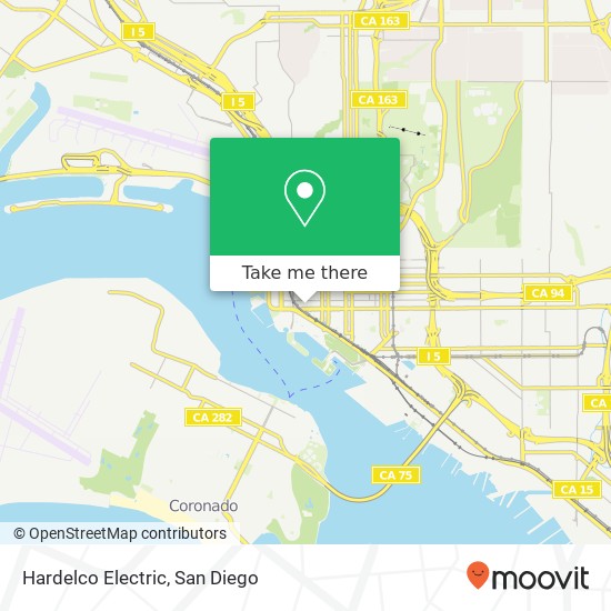 Mapa de Hardelco Electric