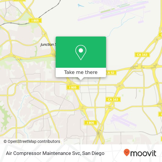 Mapa de Air Compressor Maintenance Svc