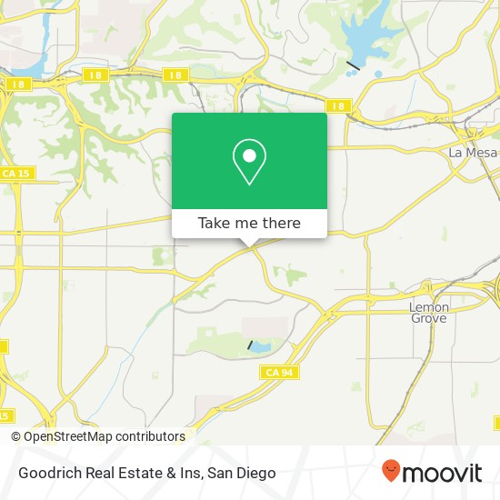 Goodrich Real Estate & Ins map