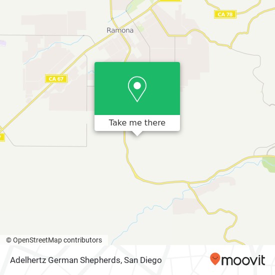 Adelhertz German Shepherds map