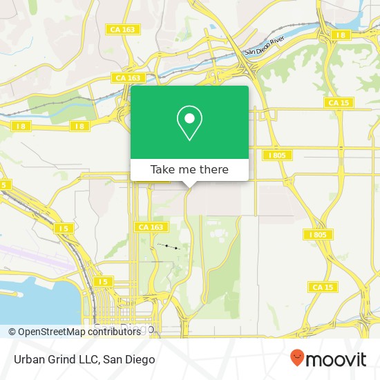 Urban Grind LLC map