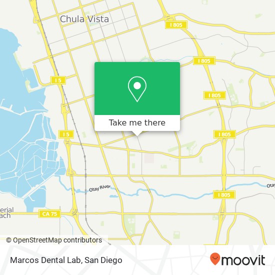 Mapa de Marcos Dental Lab