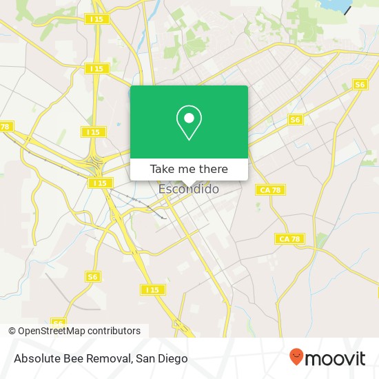 Absolute Bee Removal map