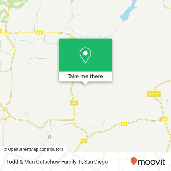 Mapa de Todd & Mari Gutschow Family Tr