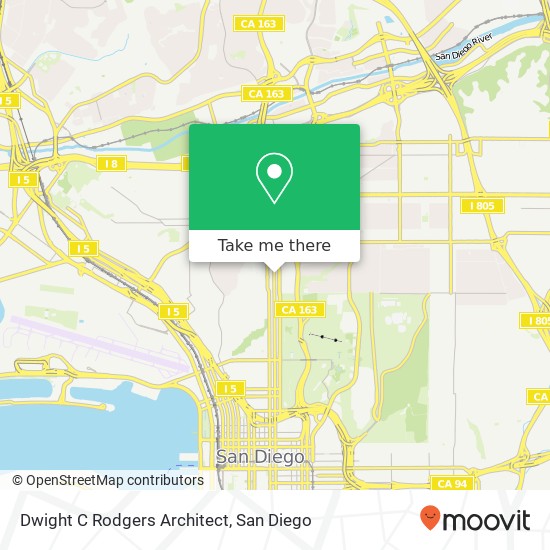 Dwight C Rodgers Architect map