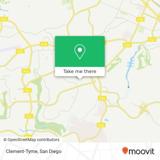 Mapa de Clement-Tyme