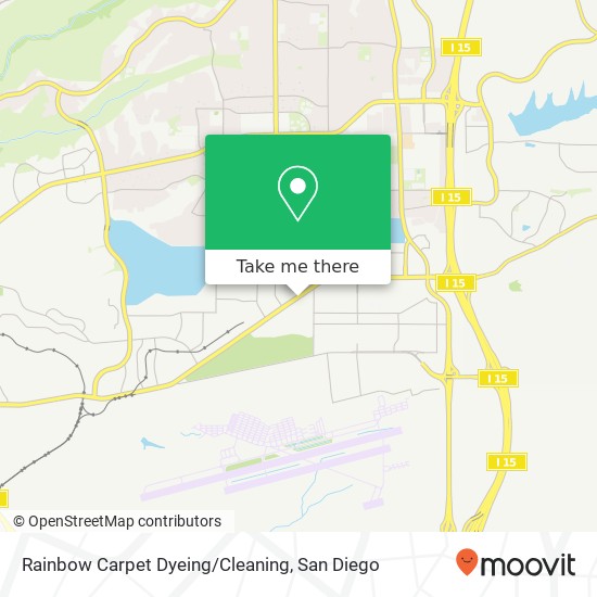 Mapa de Rainbow Carpet Dyeing/Cleaning