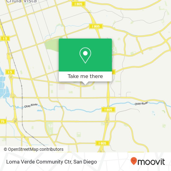 Mapa de Loma Verde Community Ctr