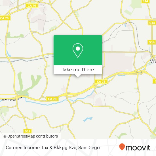 Carmen Income Tax & Bkkpg Svc map