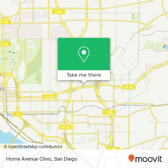 Mapa de Home Avenue Clinic