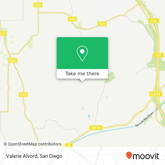 Mapa de Valerie Alvord