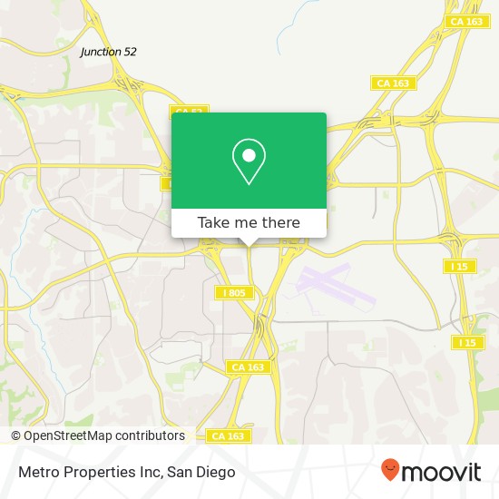 Mapa de Metro Properties Inc