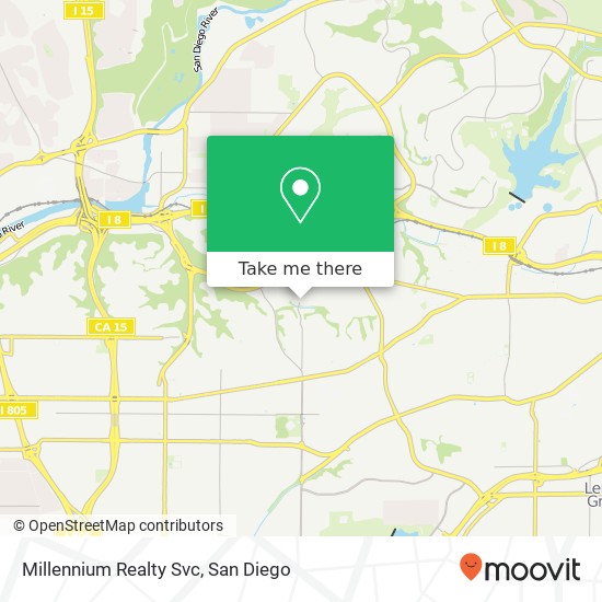 Millennium Realty Svc map