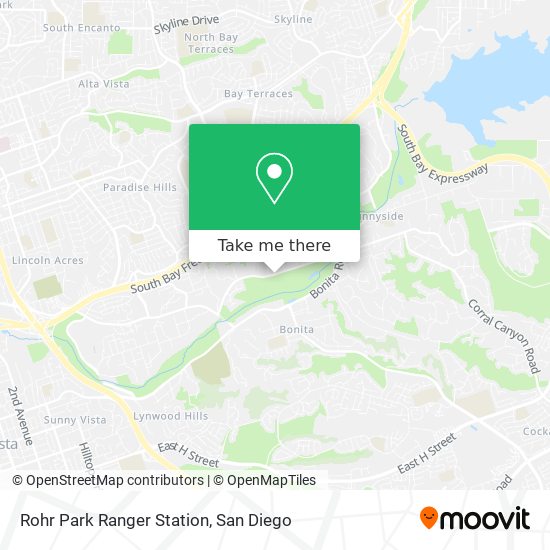 Rohr Park Ranger Station map