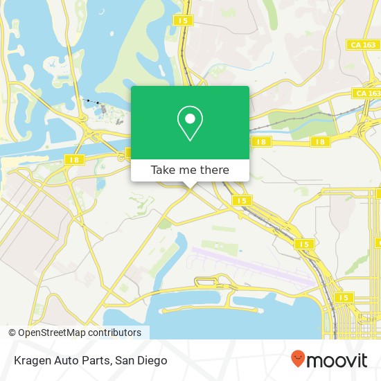 Kragen Auto Parts map