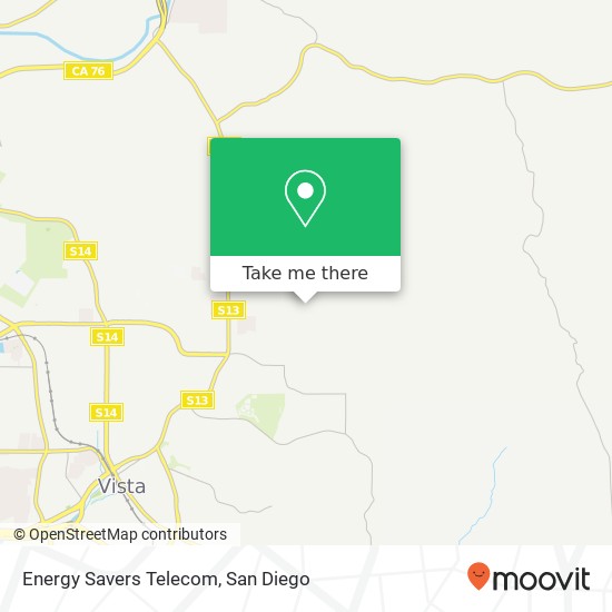 Energy Savers Telecom map