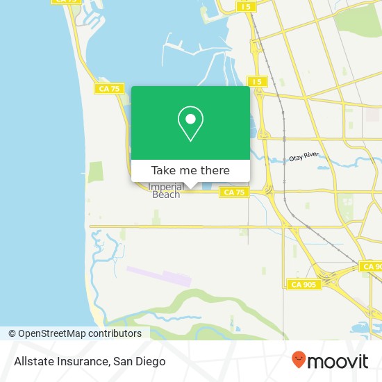 Allstate Insurance map