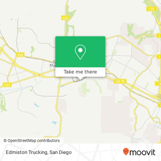 Edmiston Trucking map