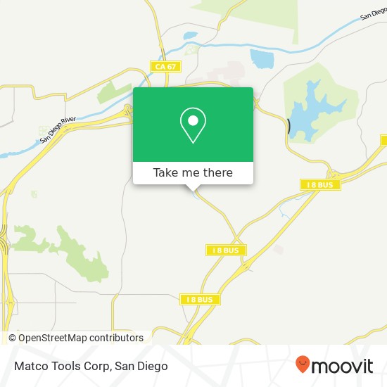 Mapa de Matco Tools Corp