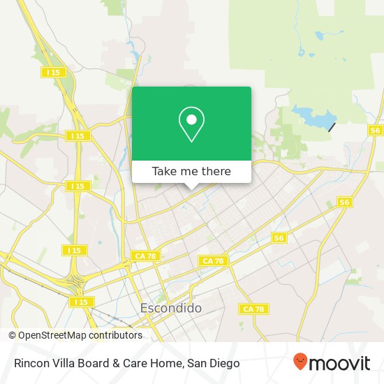 Rincon Villa Board & Care Home map