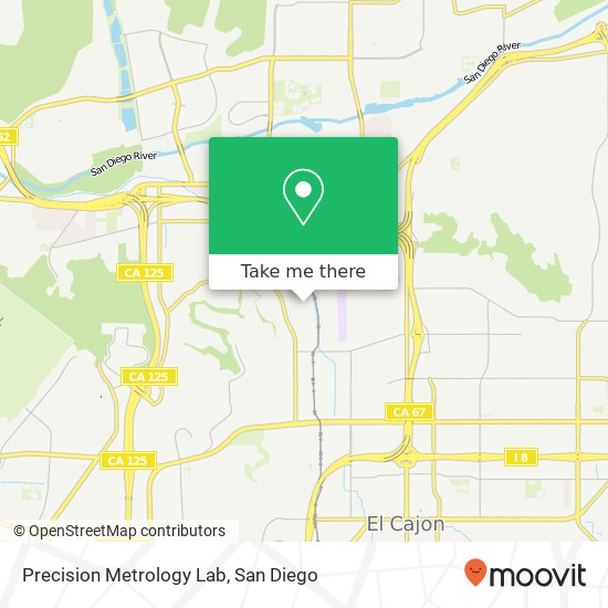 Mapa de Precision Metrology Lab