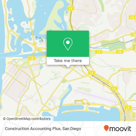 Construction Accounting Plus map