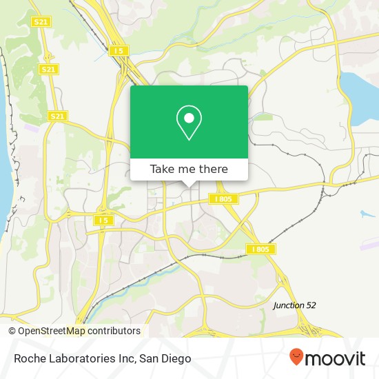 Mapa de Roche Laboratories Inc