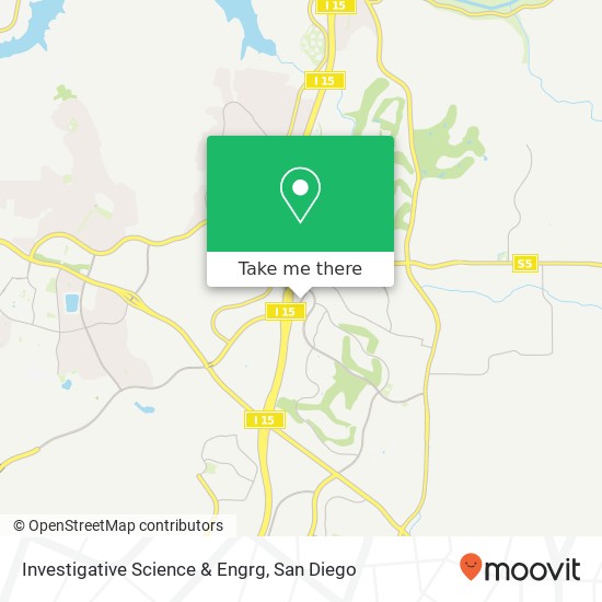 Mapa de Investigative Science & Engrg
