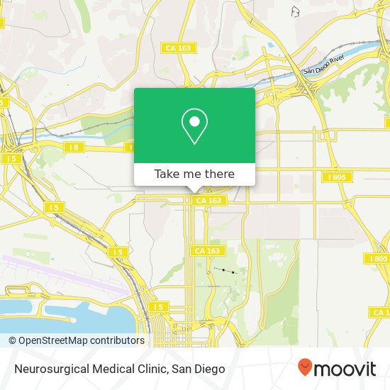 Mapa de Neurosurgical Medical Clinic