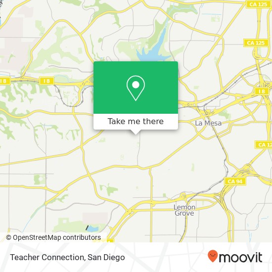 Mapa de Teacher Connection