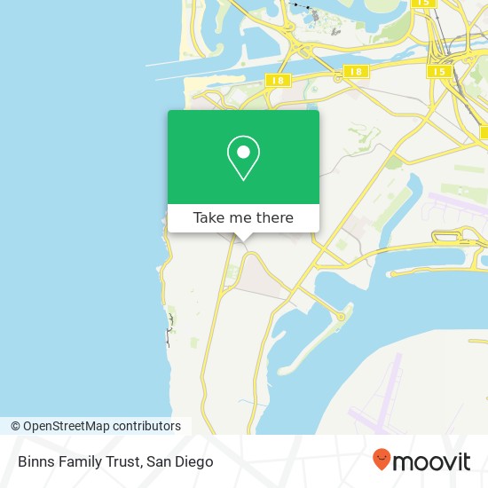 Binns Family Trust map