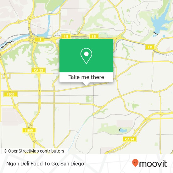 Ngon Deli Food To Go map