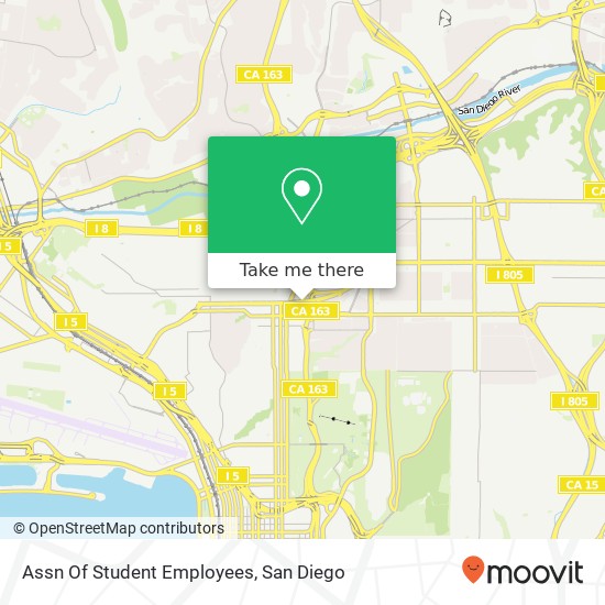 Mapa de Assn Of Student Employees