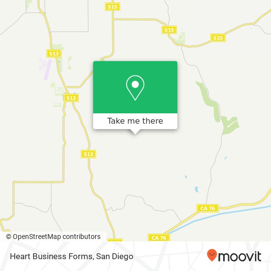 Heart Business Forms map
