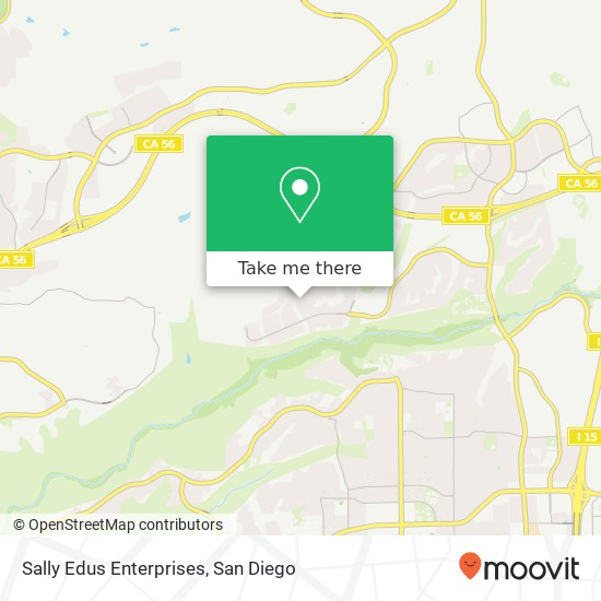 Sally Edus Enterprises map